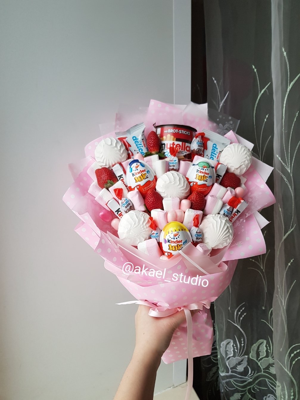 Сладкий букет для девушки