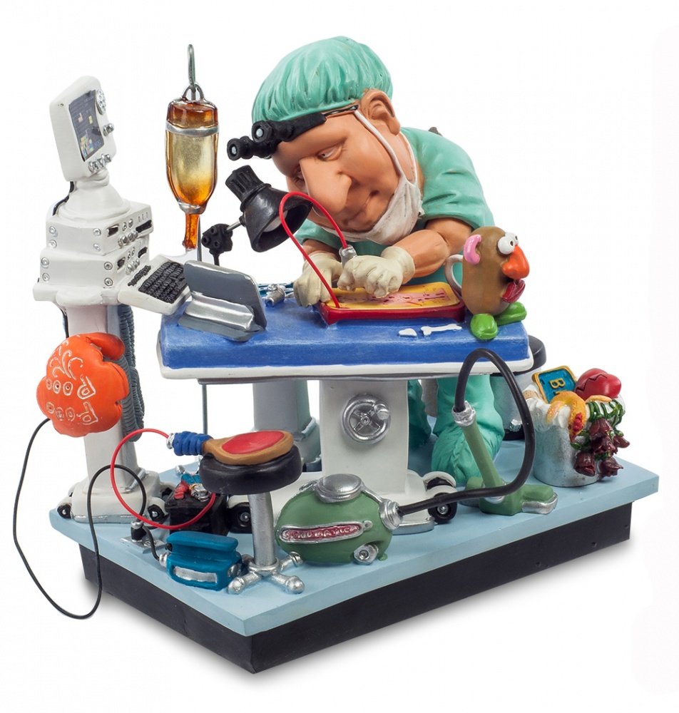 Часы в виде зуба