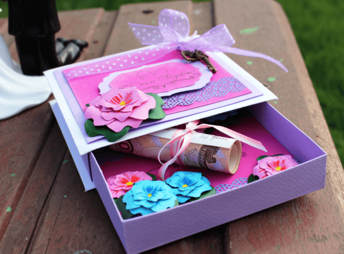 Креативный подарок деньгами