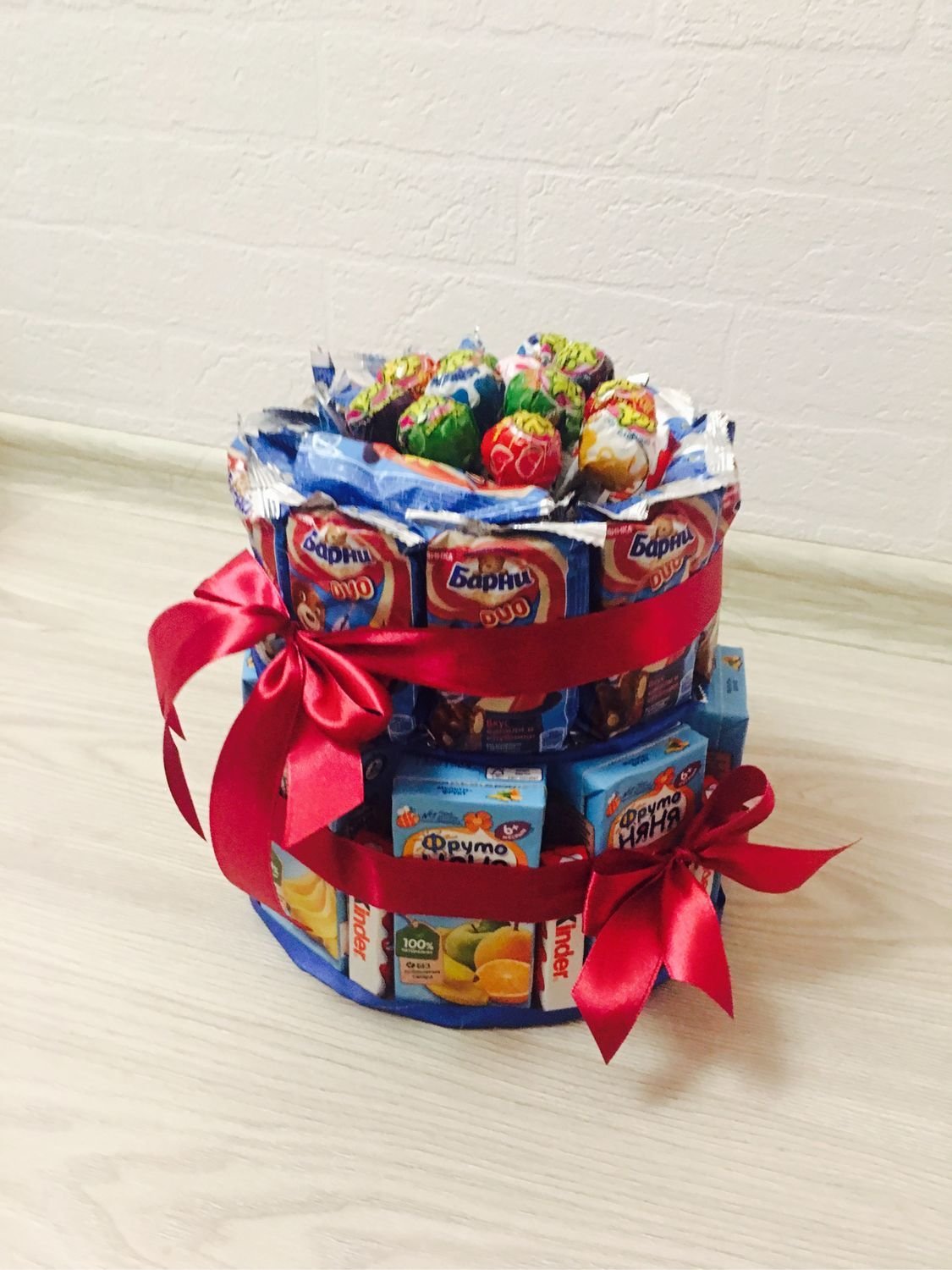 Сладкий подарок на новый год