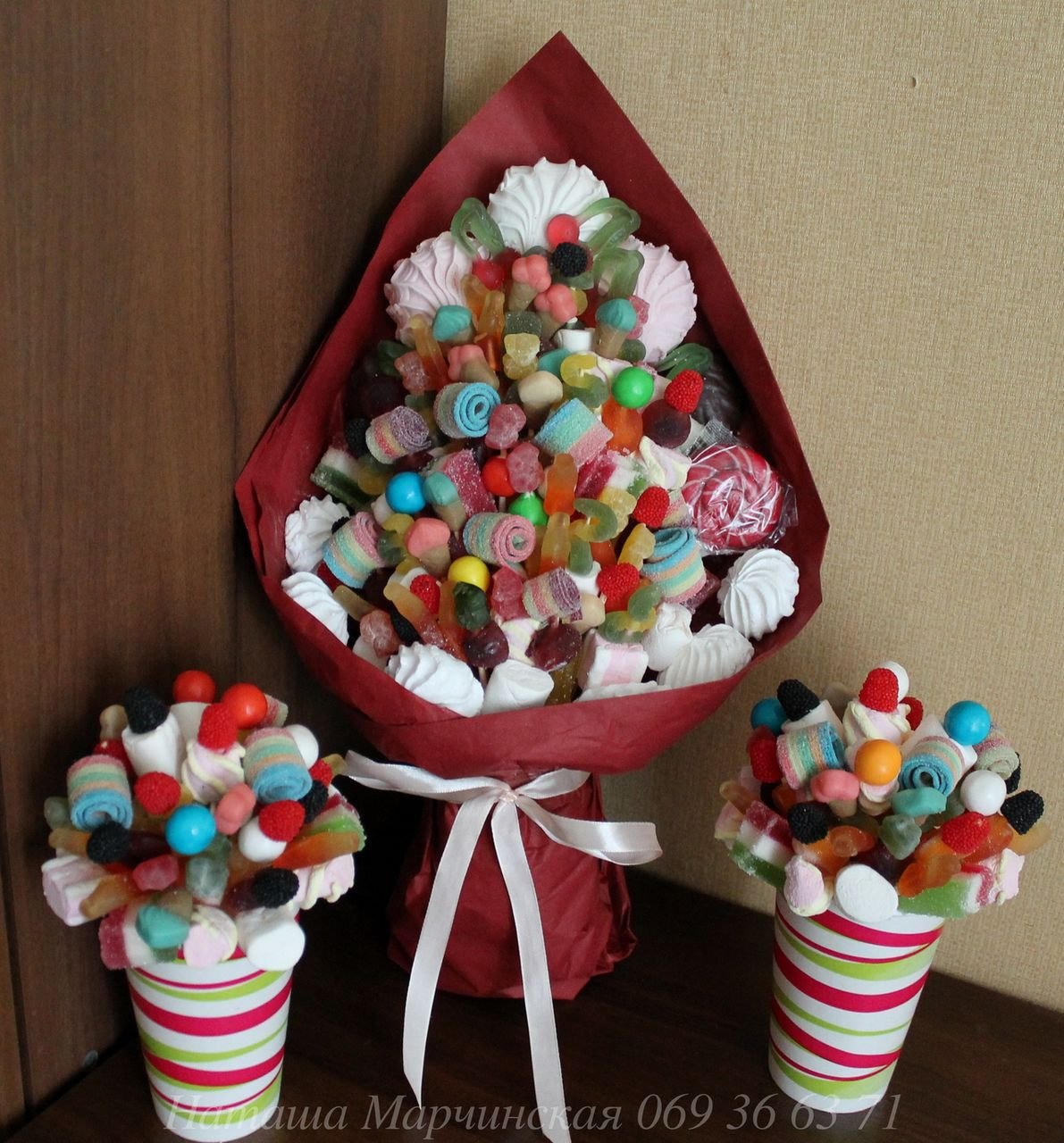 Подарок из сладостей