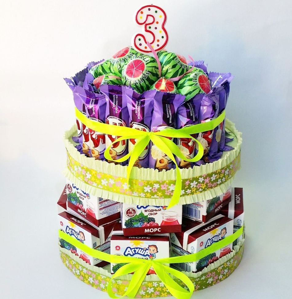 Сладкий подарок на день рождения