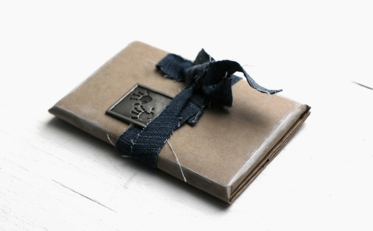 Упаковка подарка в мужском стиле