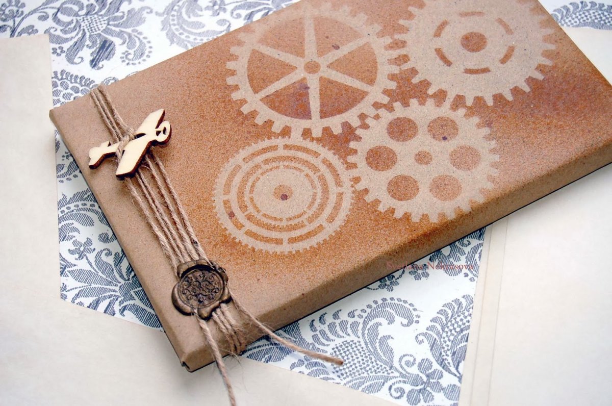 Необычная крафтовая бумага