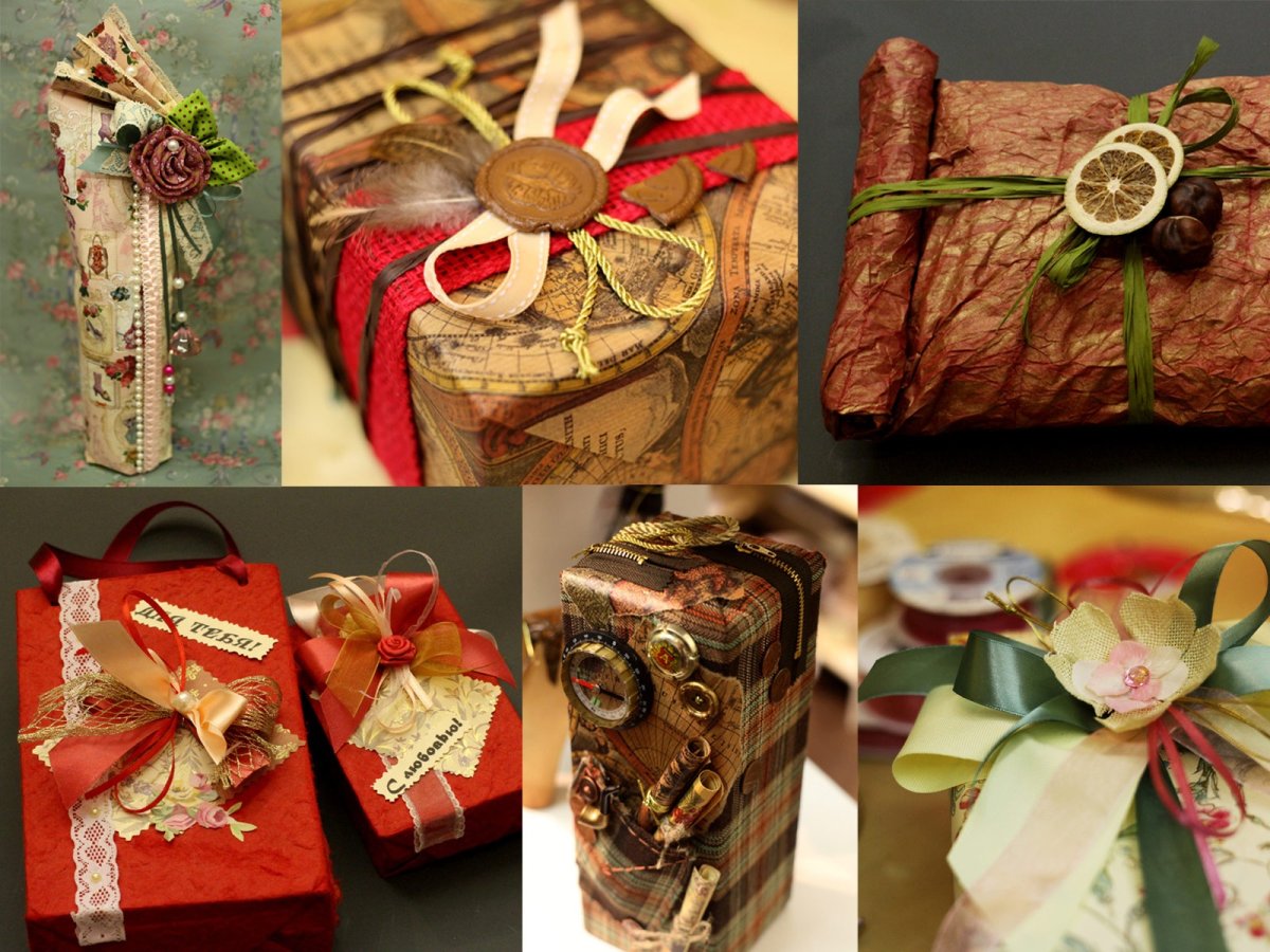 Подарки и упаковка