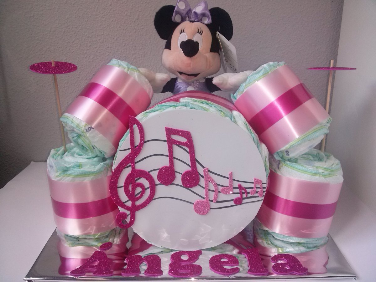 Торт из подгузников