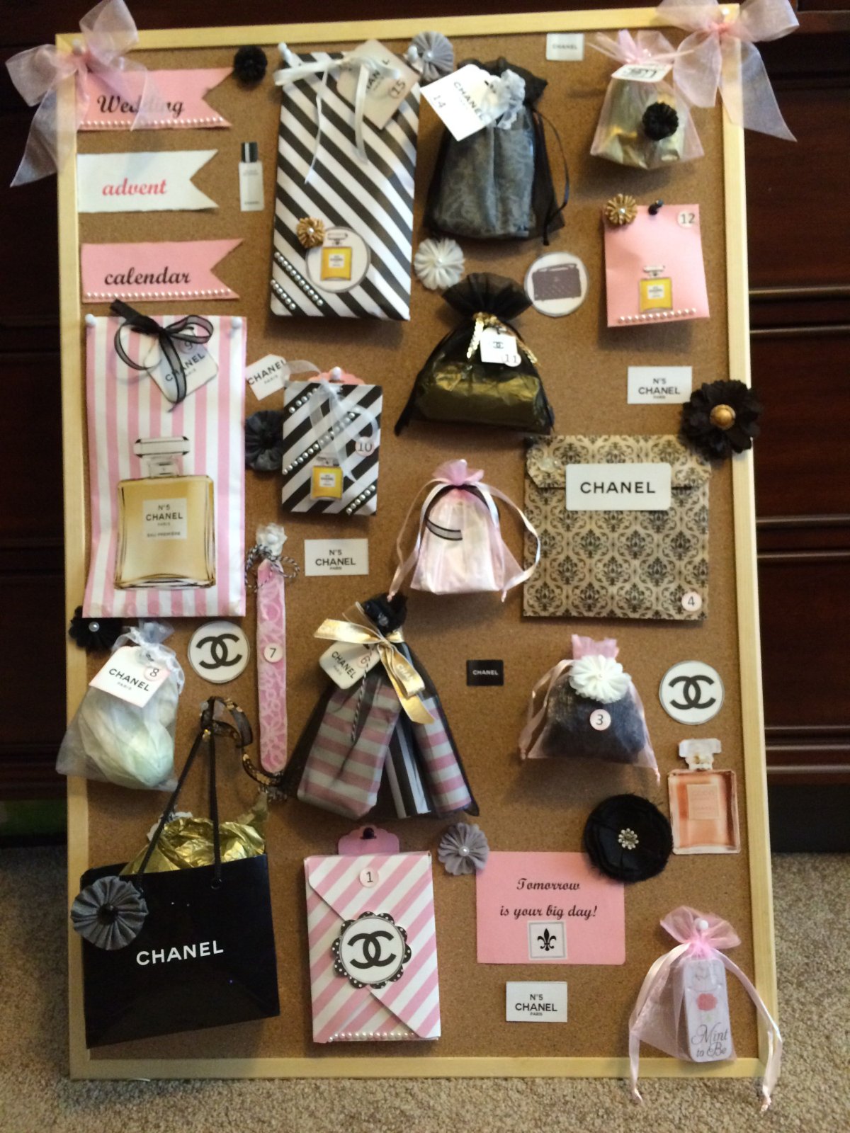 Адвент календарь Шанель