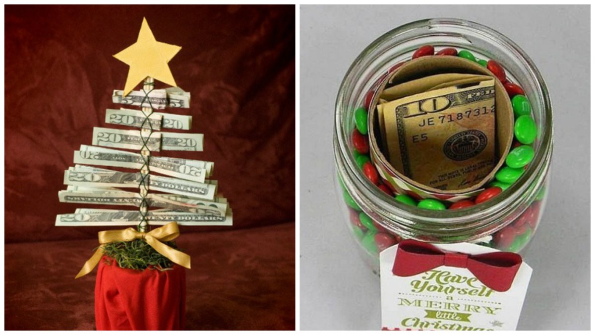 Креативный подарок деньгами