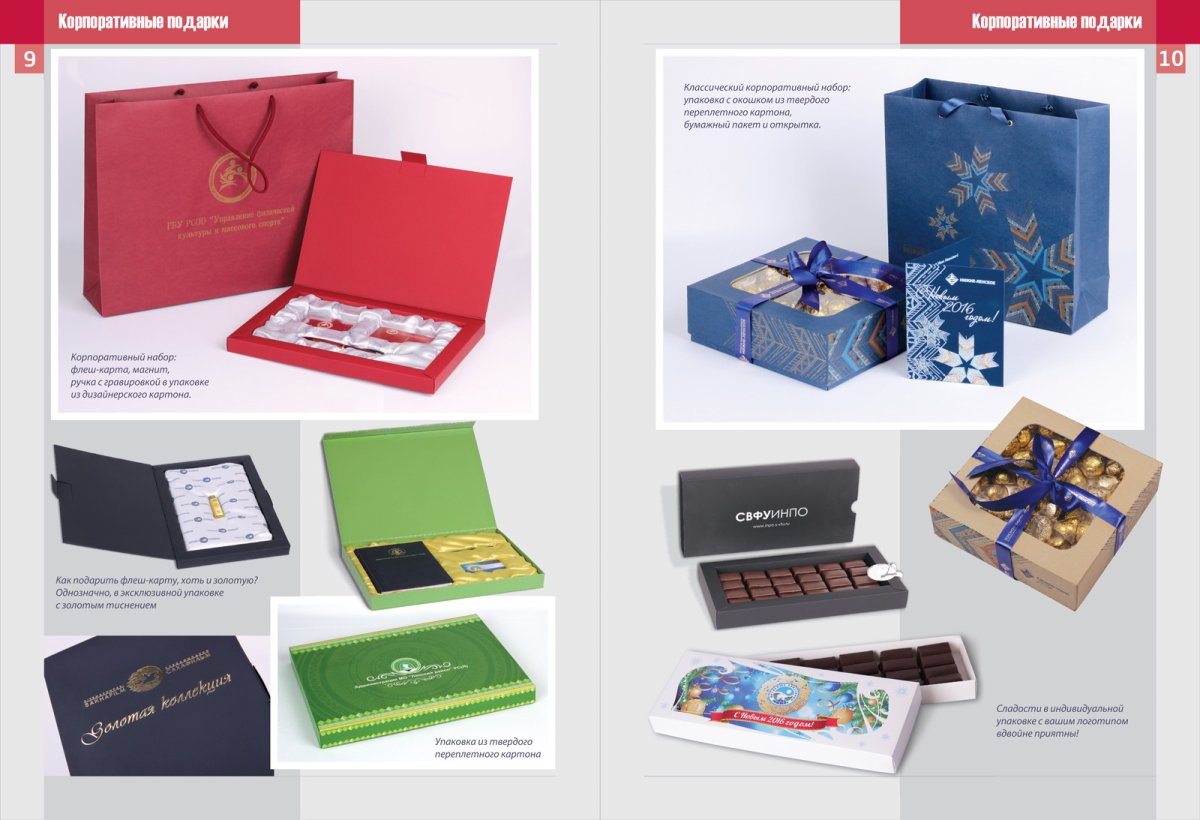 Корпоративные подарки с логотипом