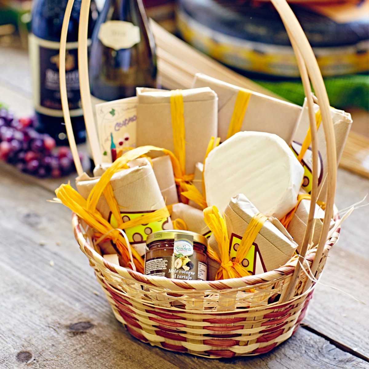 Подарочная продуктовая корзина