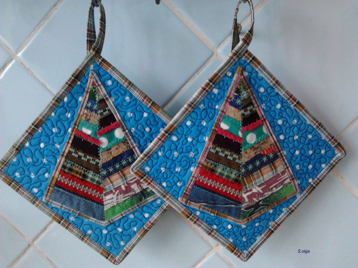 Техника сэмплер пэчворк