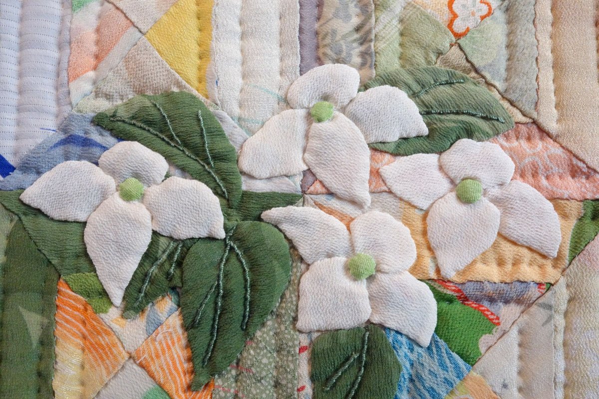 Лоскутное одеяло пэчворк Мария Гончарова