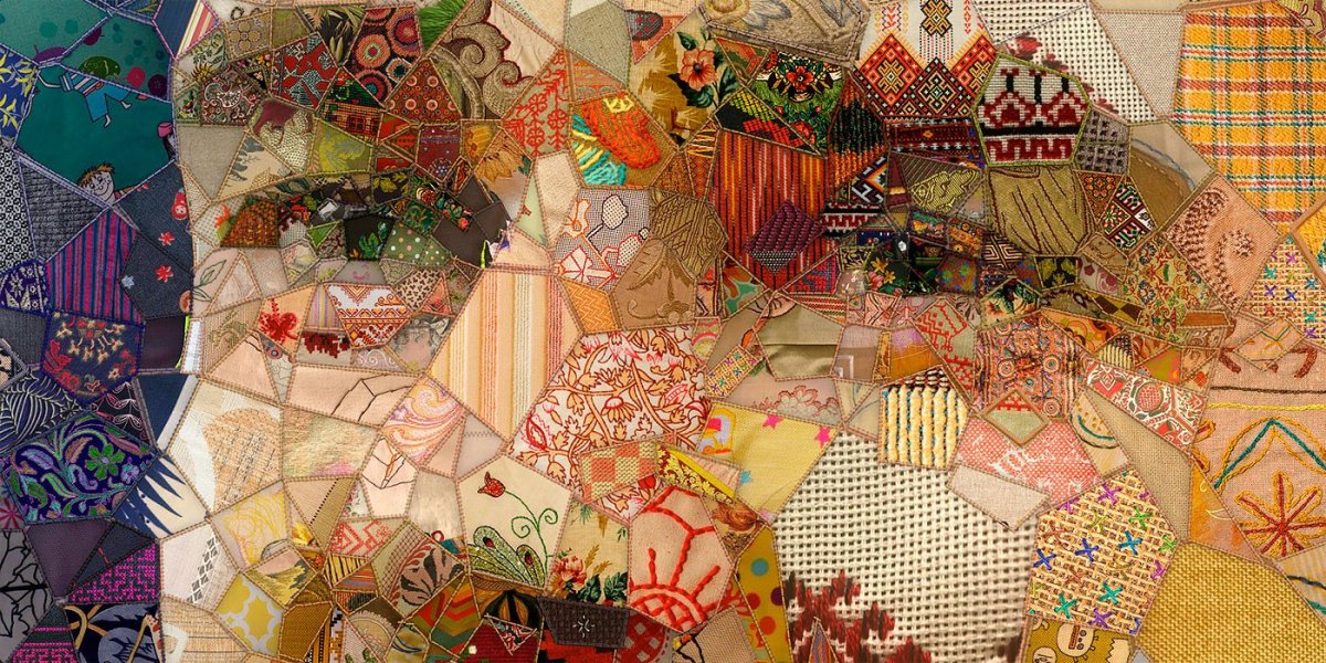 Подушки из джинс с кошками