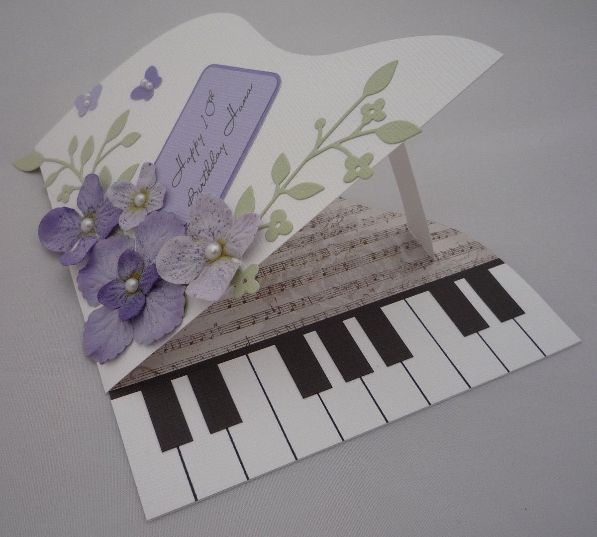 Поделка пианино