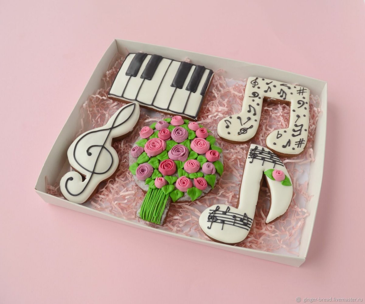 Пряничный набор для учителя музыки