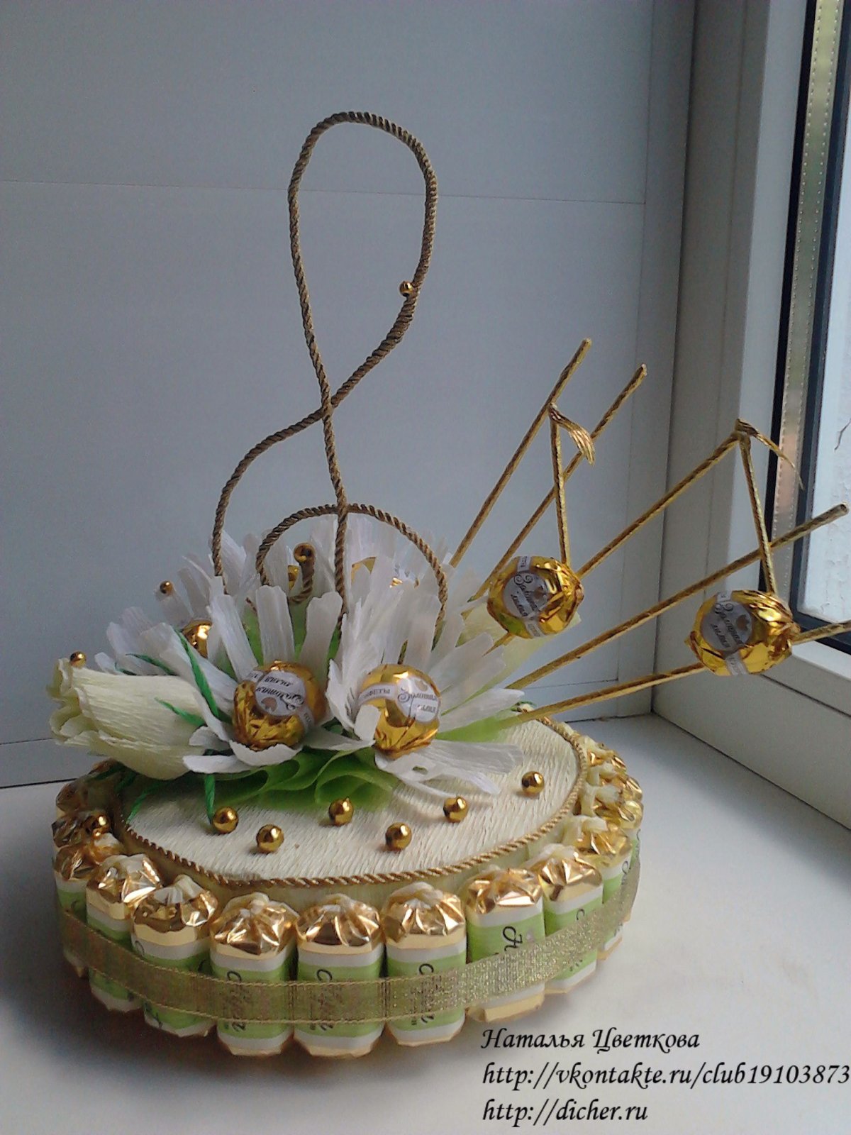 Украшение торта для музыканта