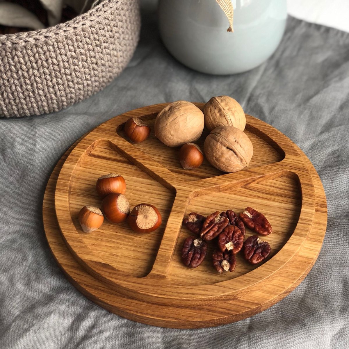 Менажница "орешник", керамика