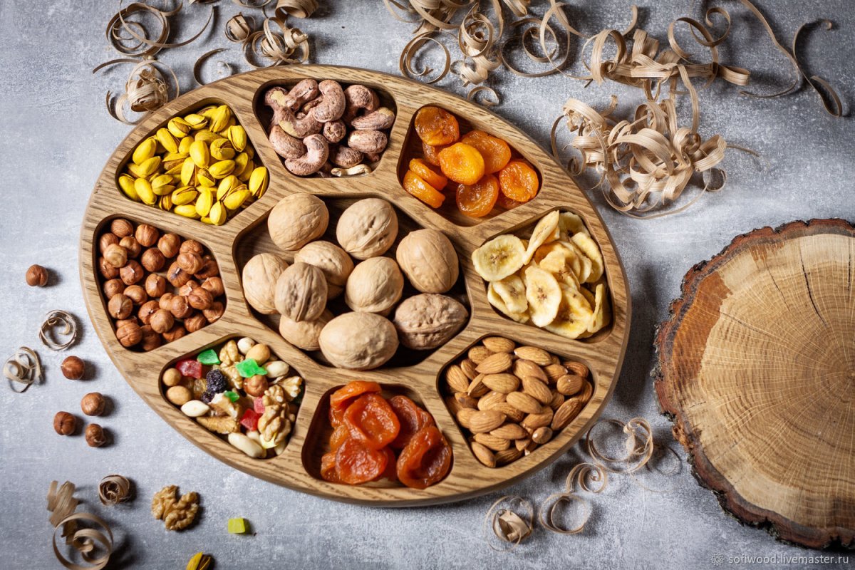 Деревянные для орехов