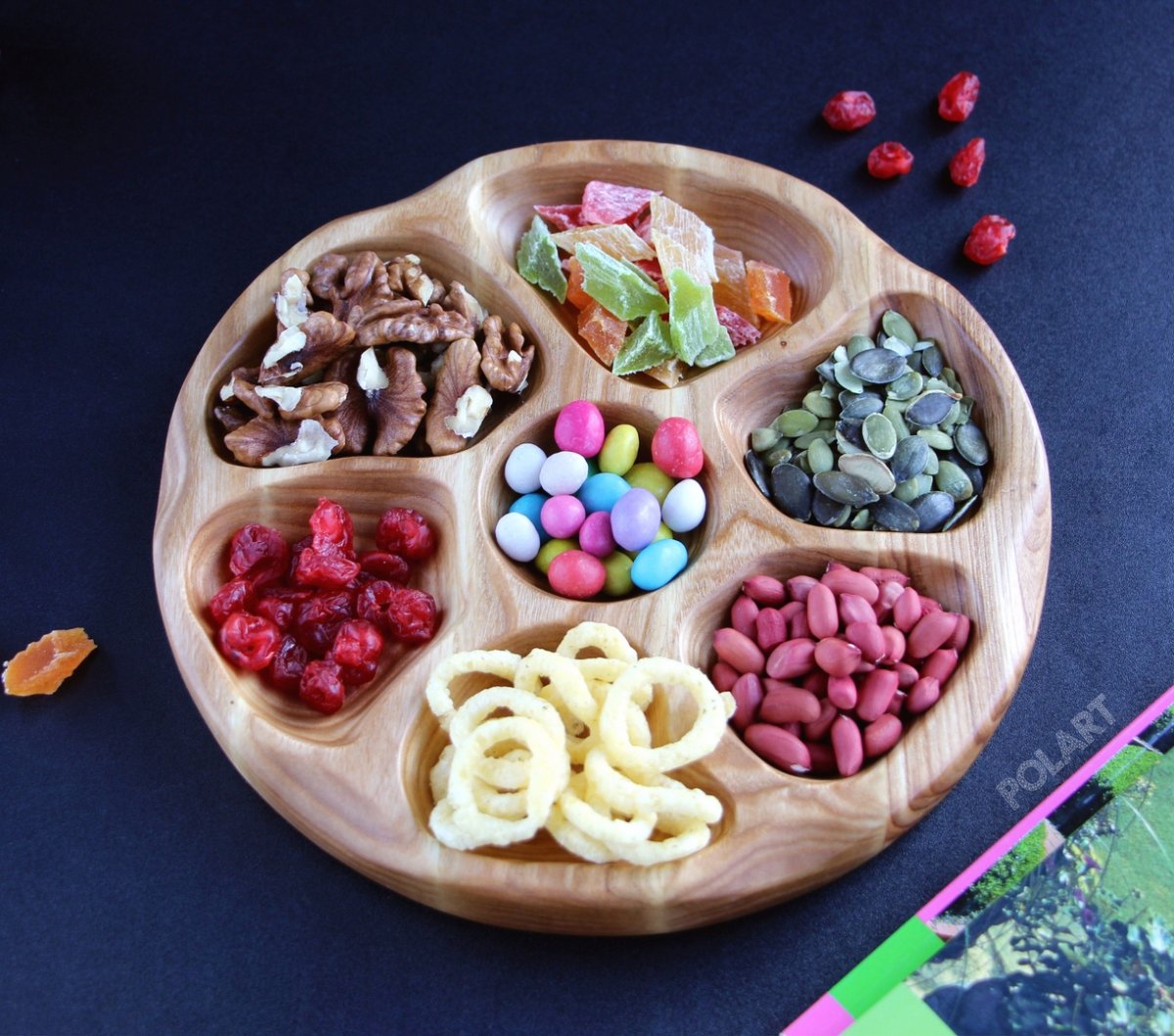 Тарелка с закусками