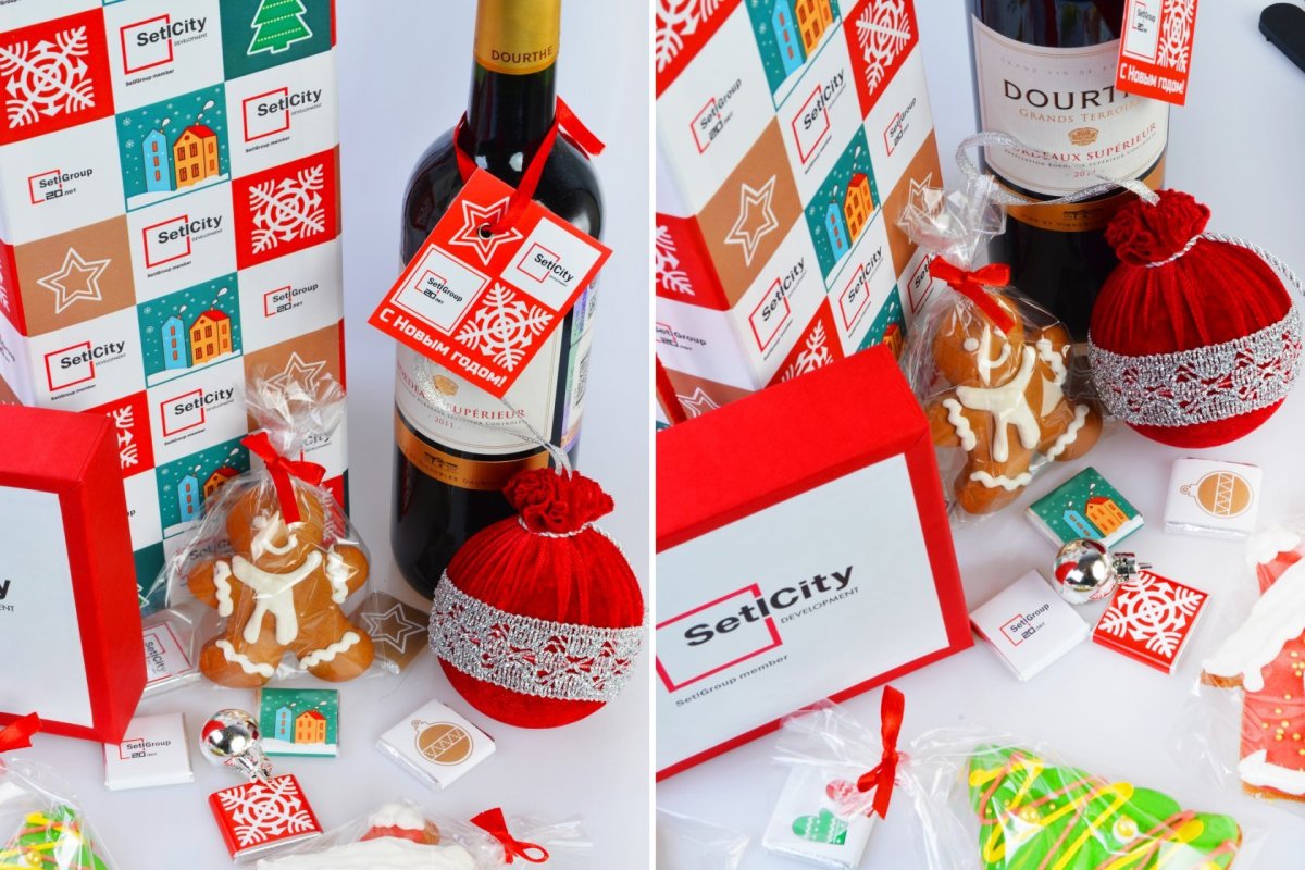 Новогодние корпоративные подарки работникам на новый год