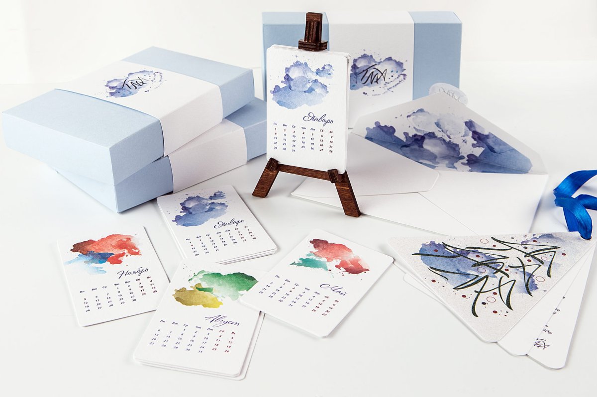 Подарочная Новогодняя коробка для партнеров