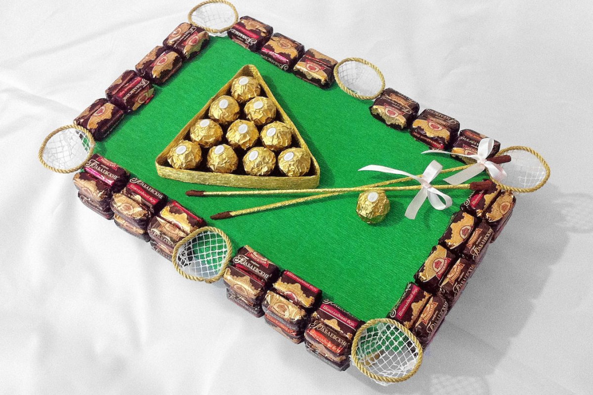 Сладкий подарок мужчине