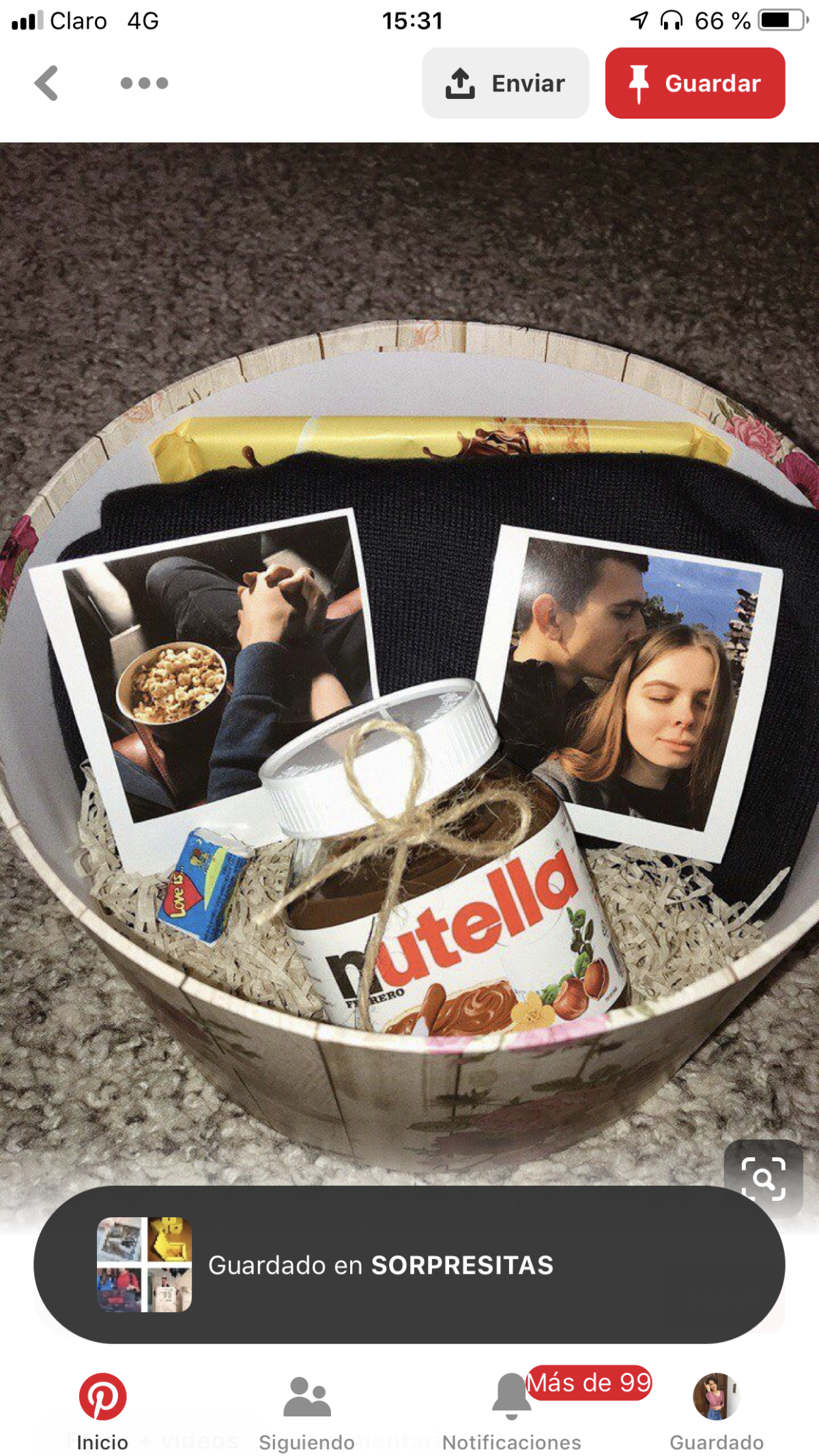 Подарок парню с фотографиями