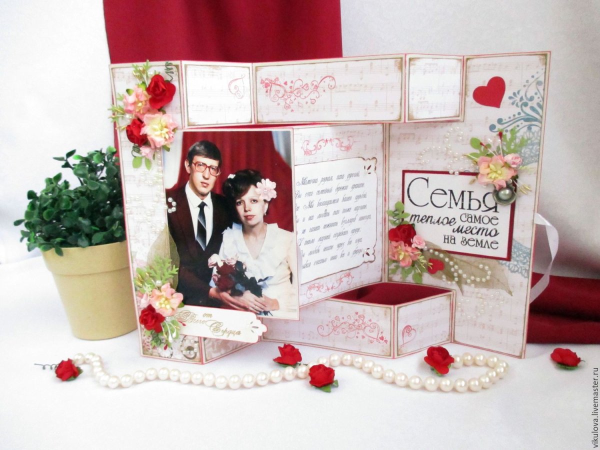 Подарок на годовщину свадьбы родителям