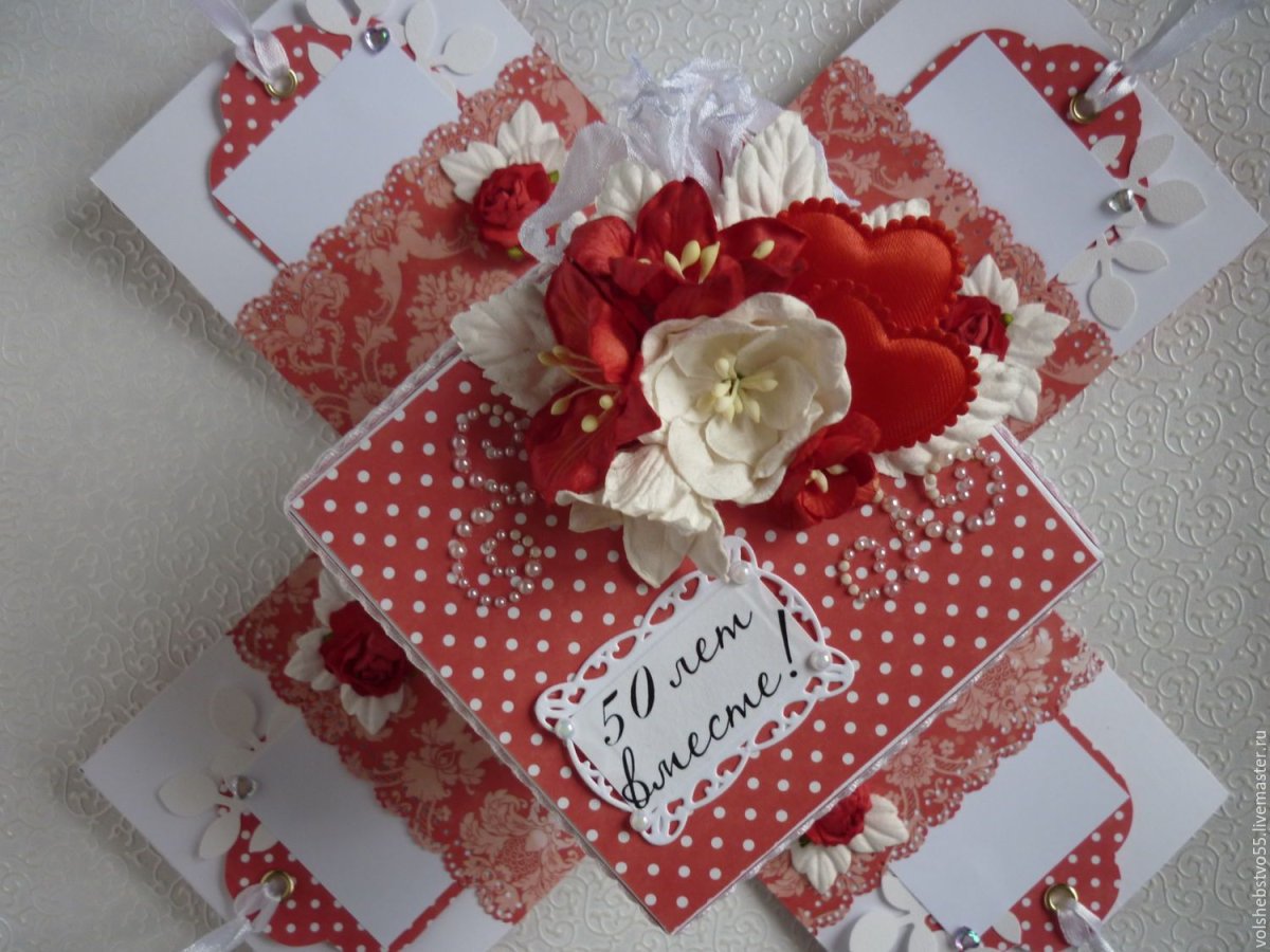 Скрапбукинг коробочки для подарков