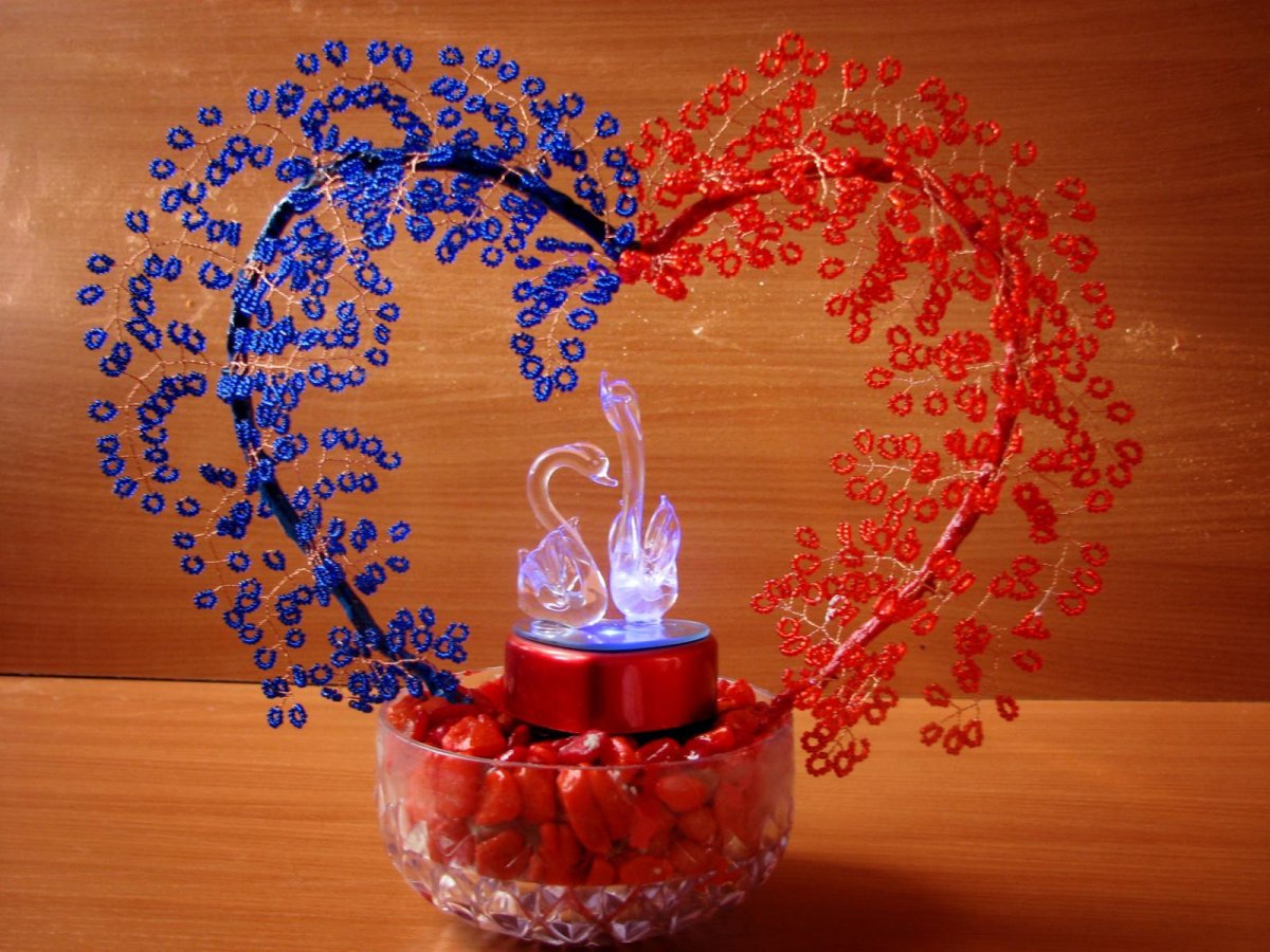 Подарок из бисера