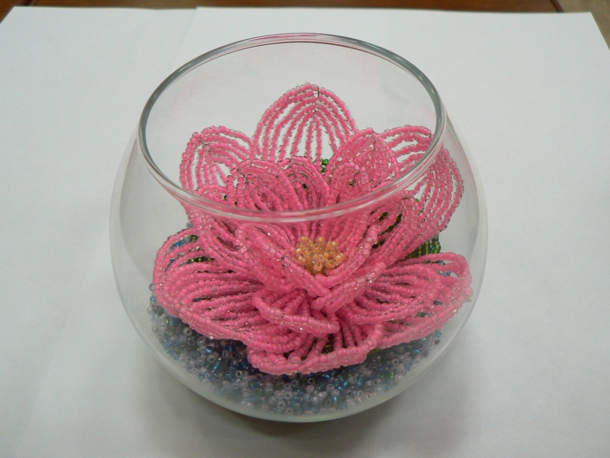 Подарок из бисера