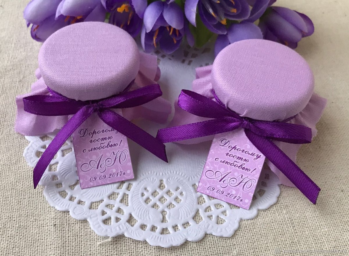 Подарки гостям на свадьбу