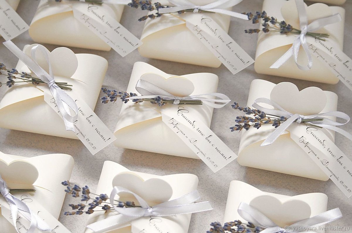 Подарки гостям на свадьбу