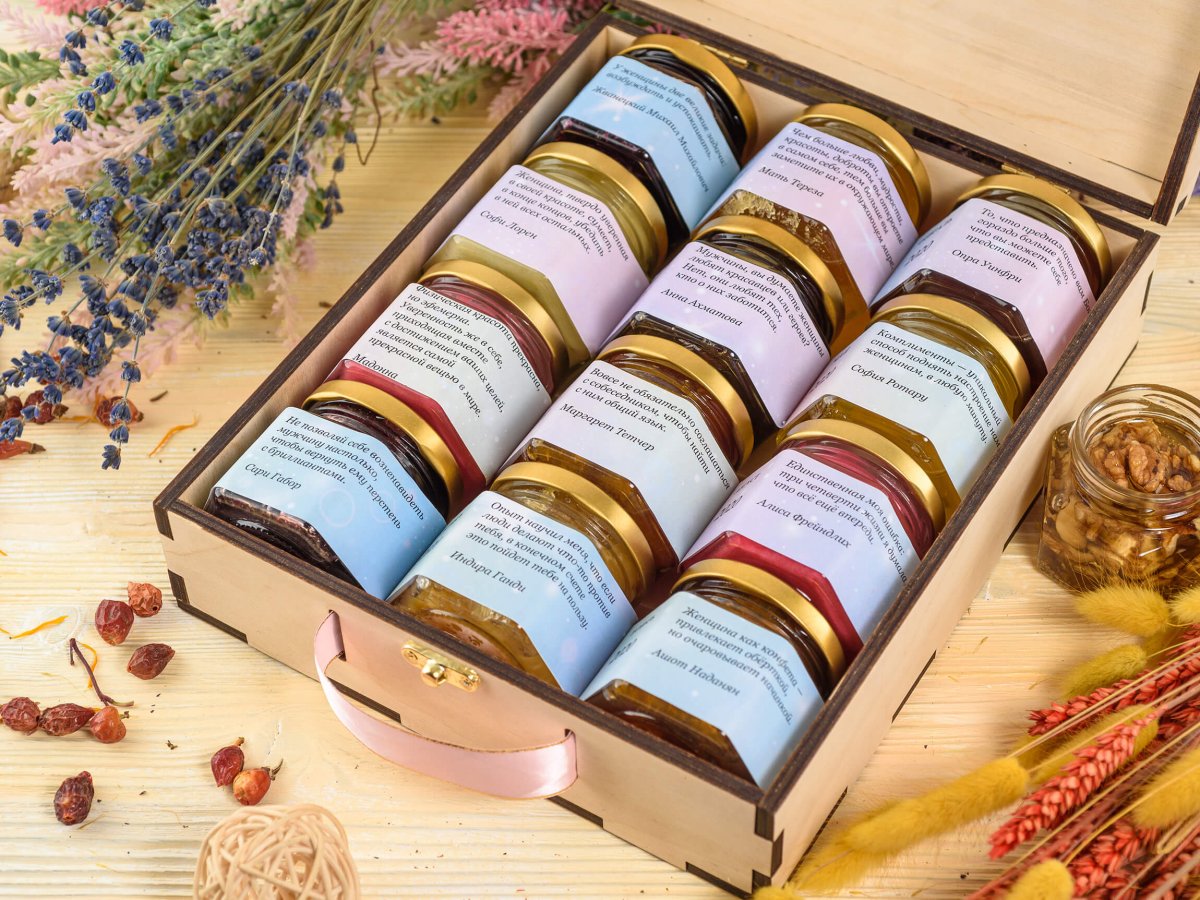 Медовые подарочные наборы