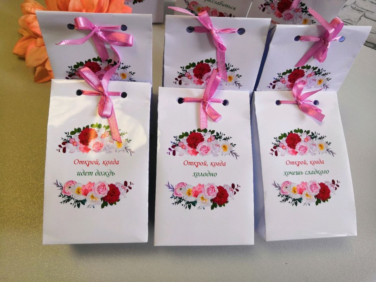 Идеи для подарка в конвертиках