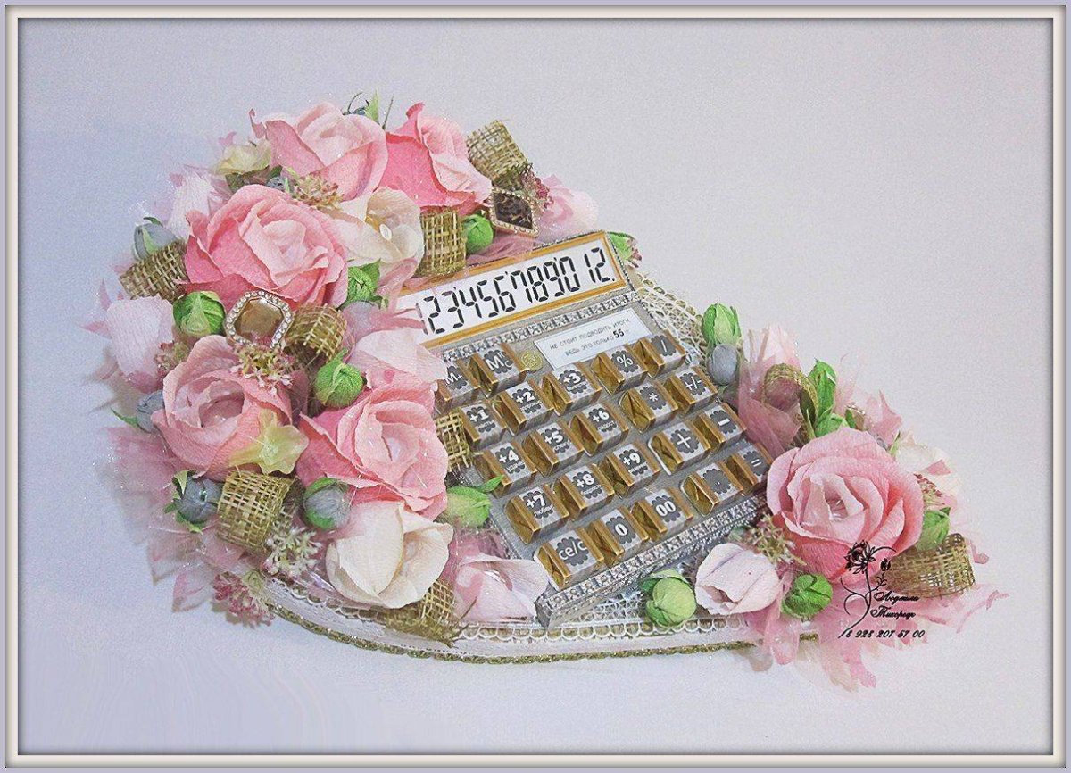 Счеты из конфет