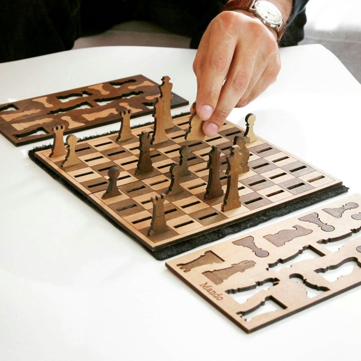 Деревянная упаковка для подарков сундук