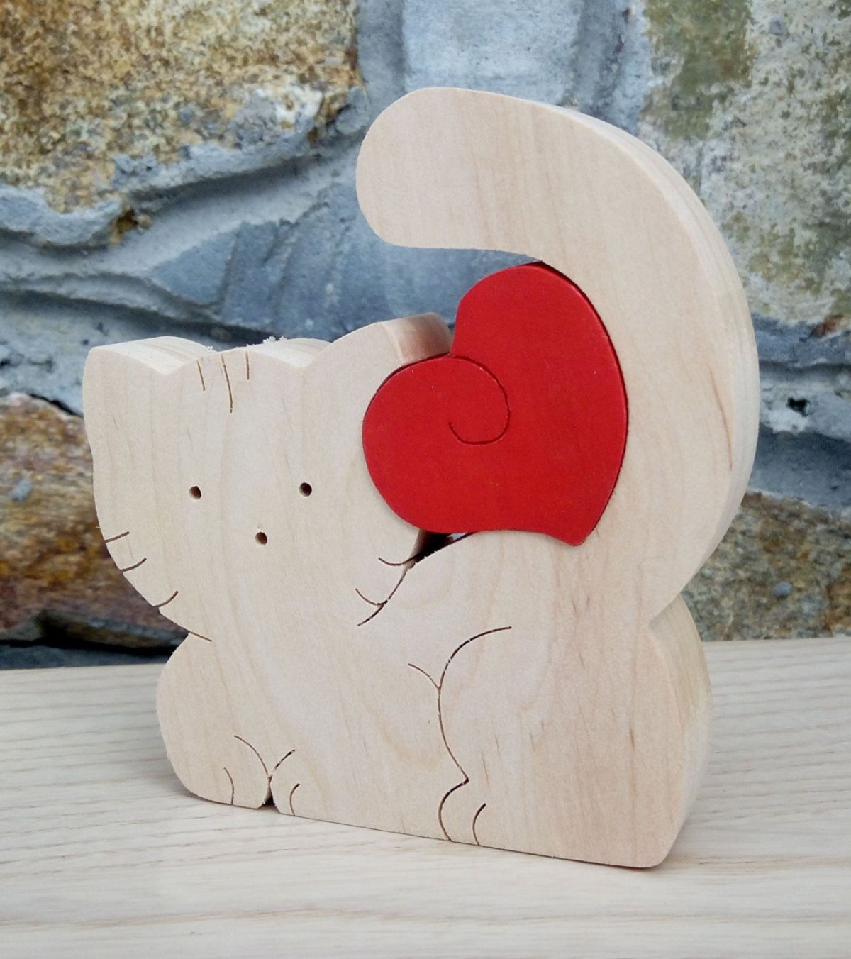 Сердце из дерева