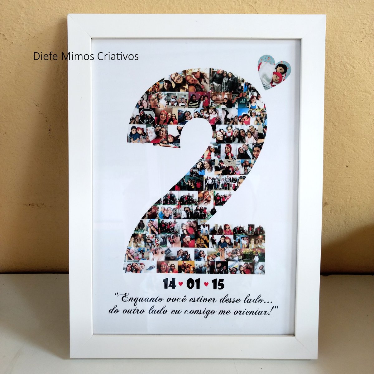 Подарок на годовщину своими руками