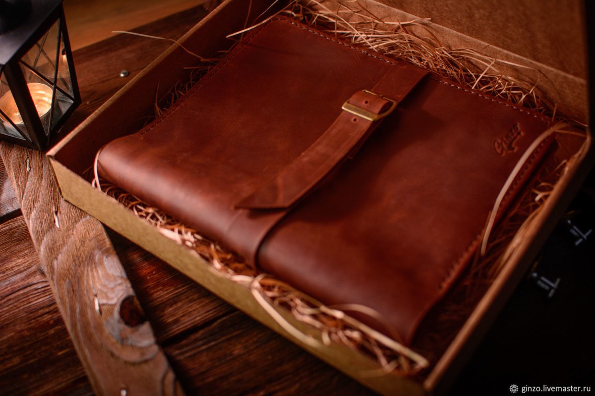 Декорирование шкатулки кожей