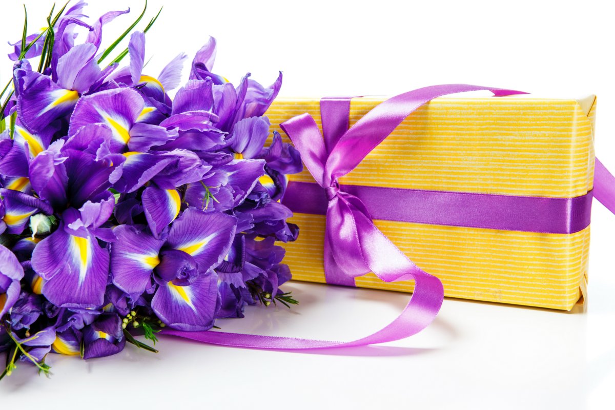 Коробочка с цветами