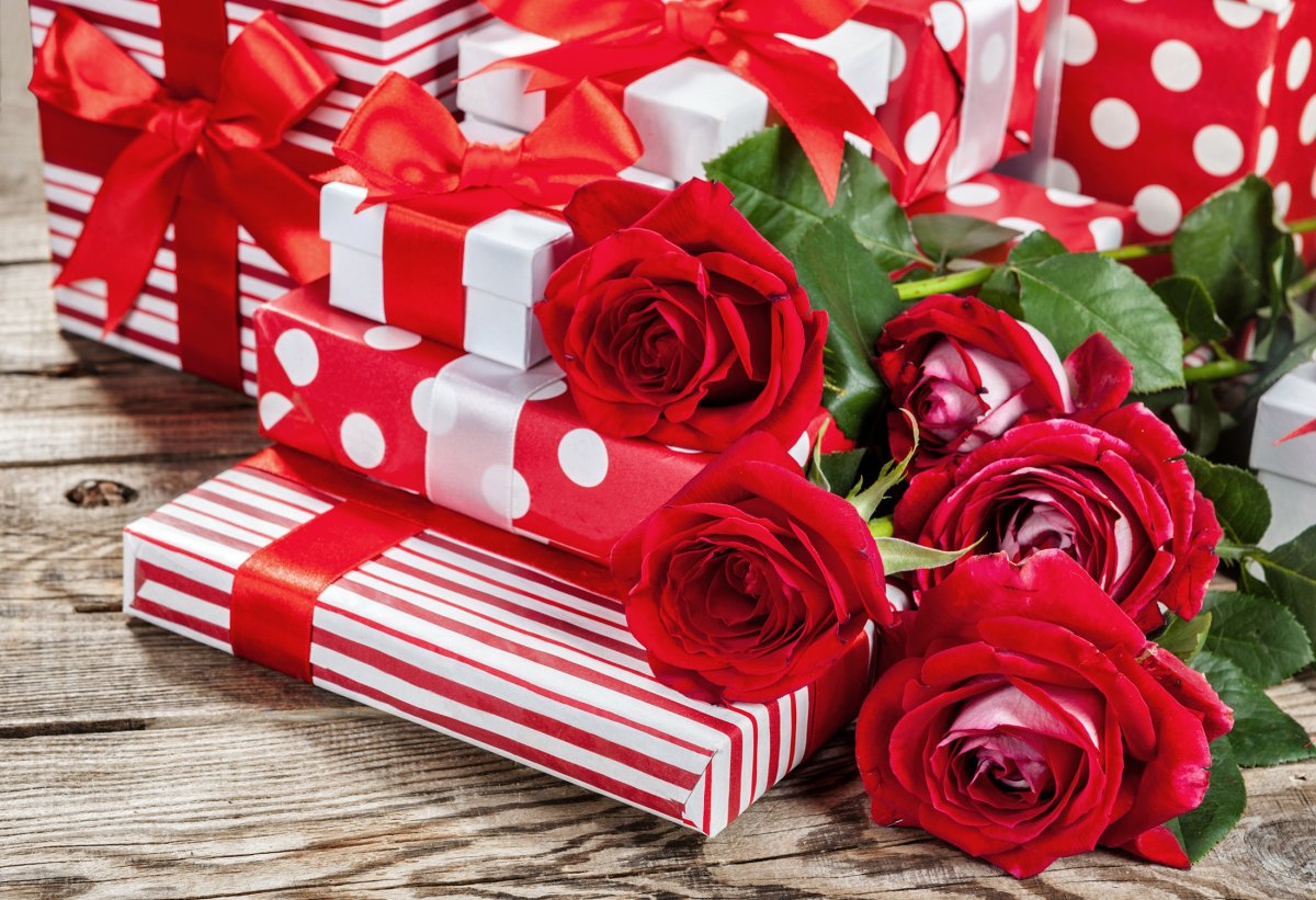 Красивые цветы в подарок