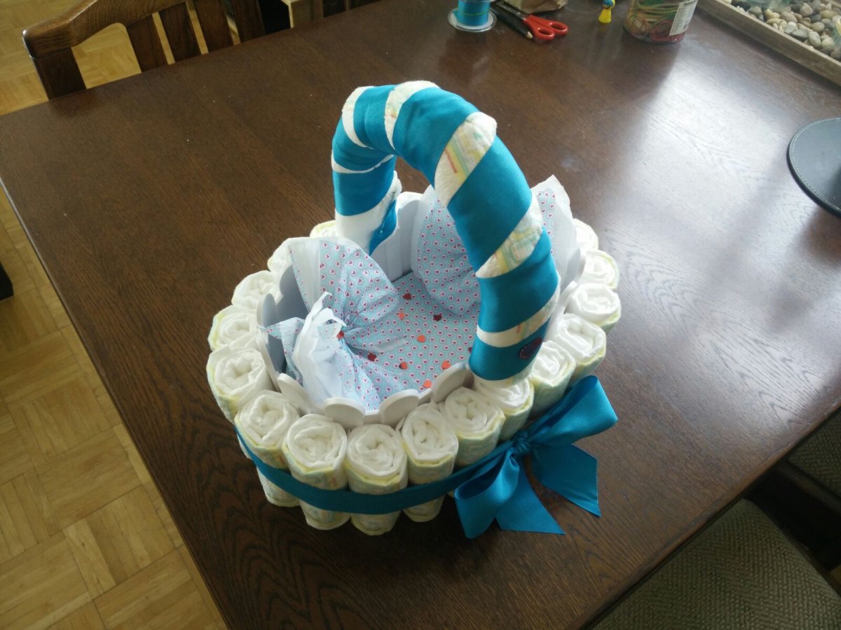 Двойка из памперсов