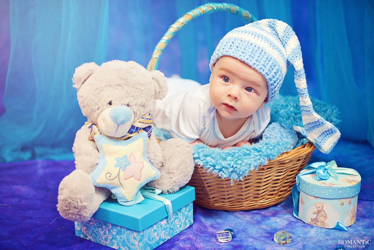 Фотосессия детей до года