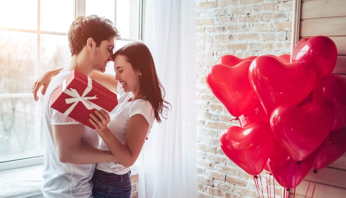 Воздушные шары на 14 февраля