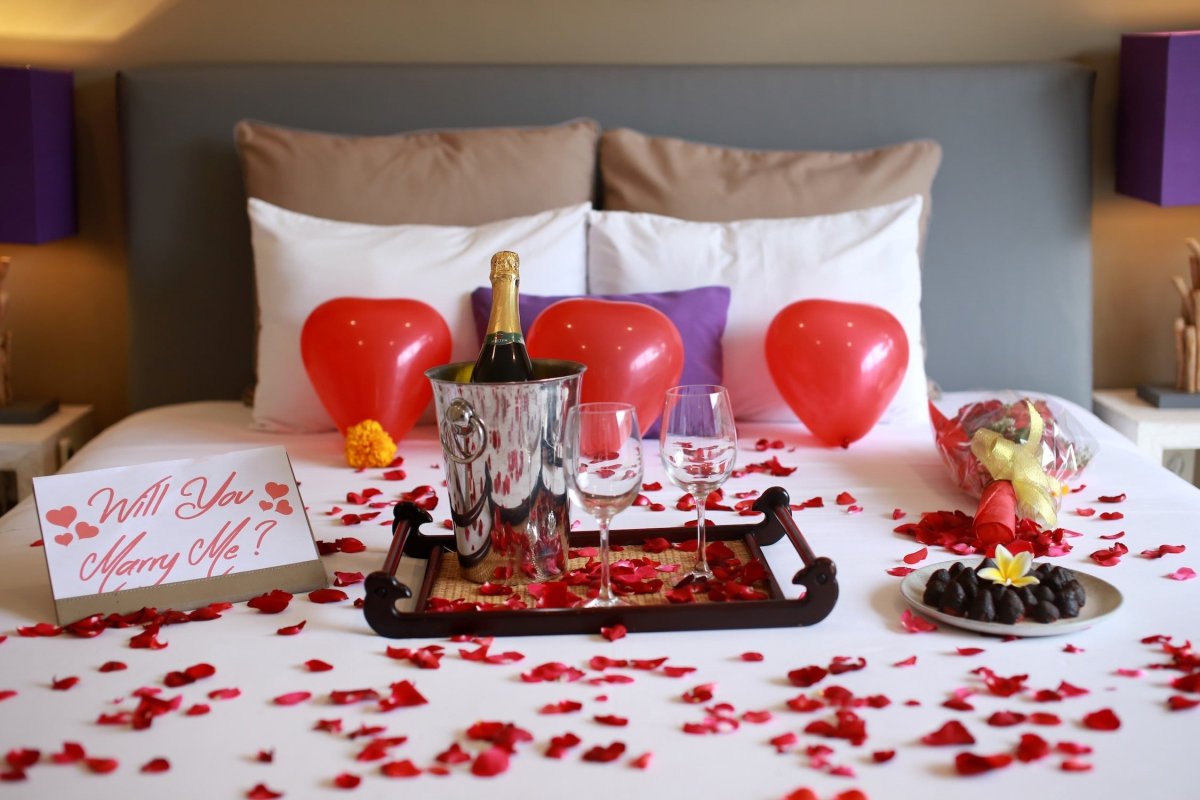 Украшения для романтического вечера