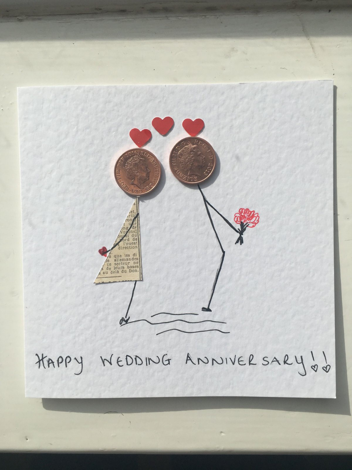 Идеи для открытки на годовщину
