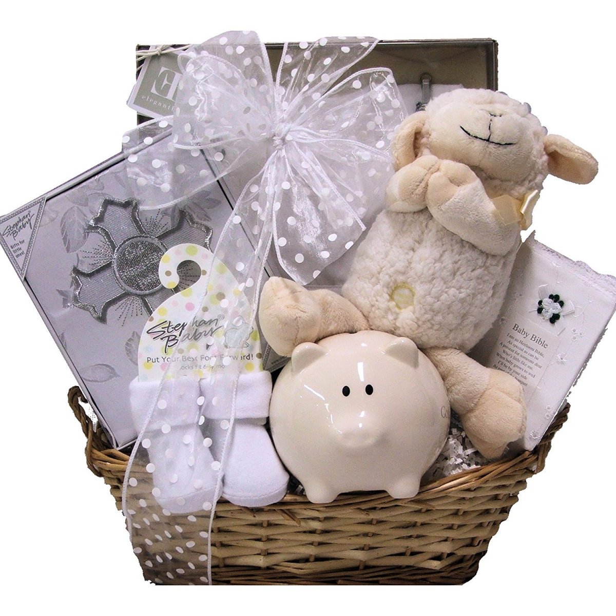 Подарочная корзина на крестины