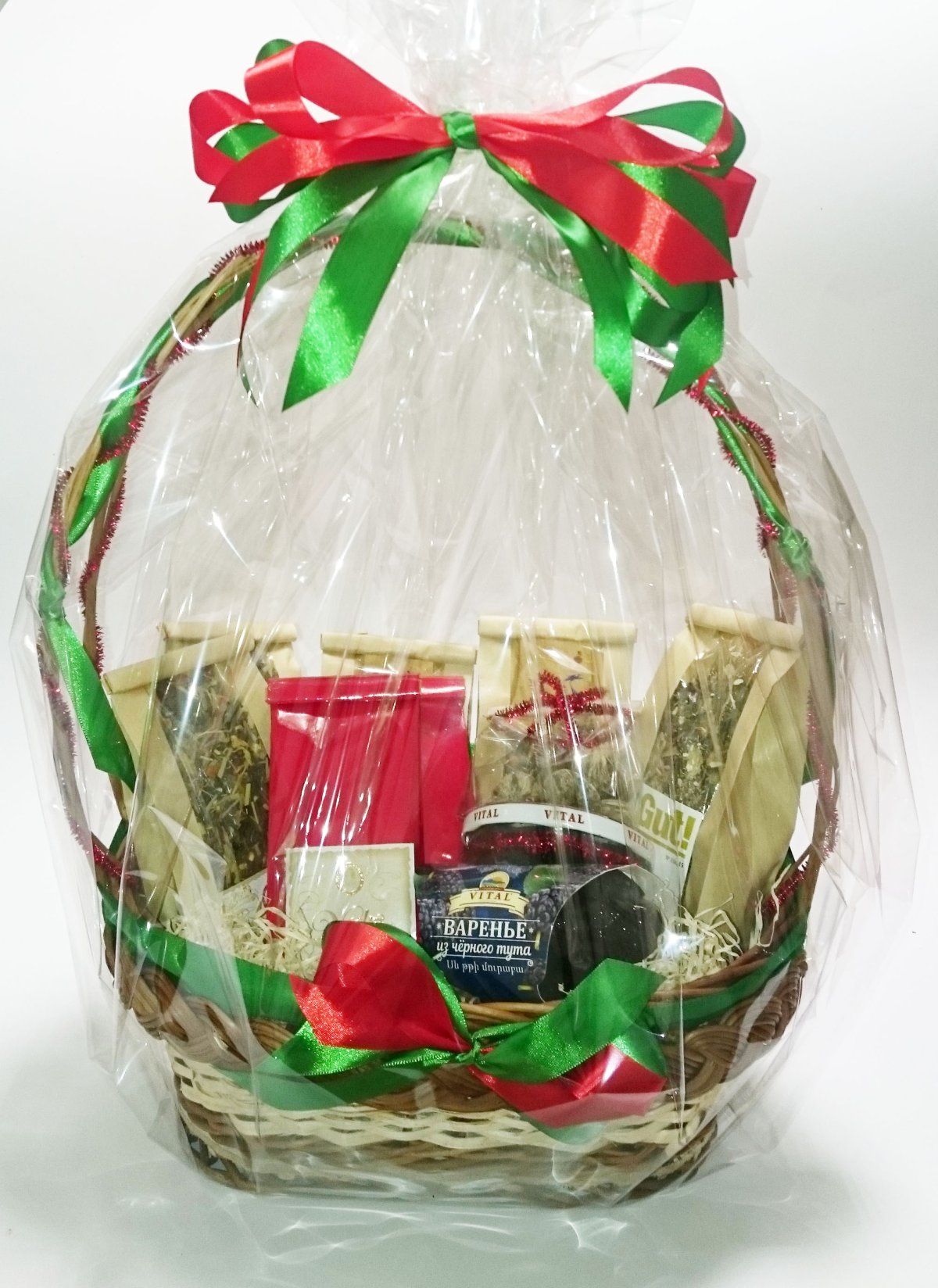 Подарочные корзинки на новый год