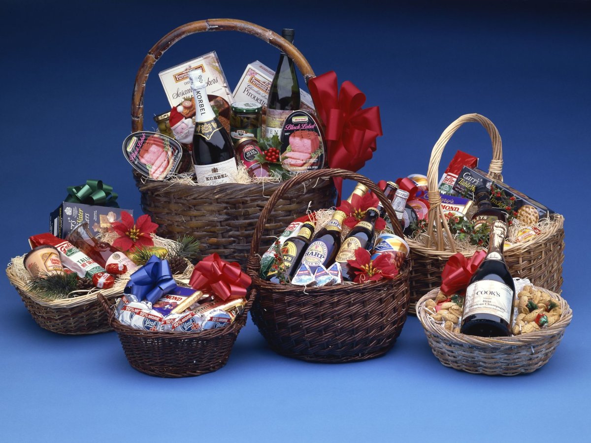 Корзинки для подарков